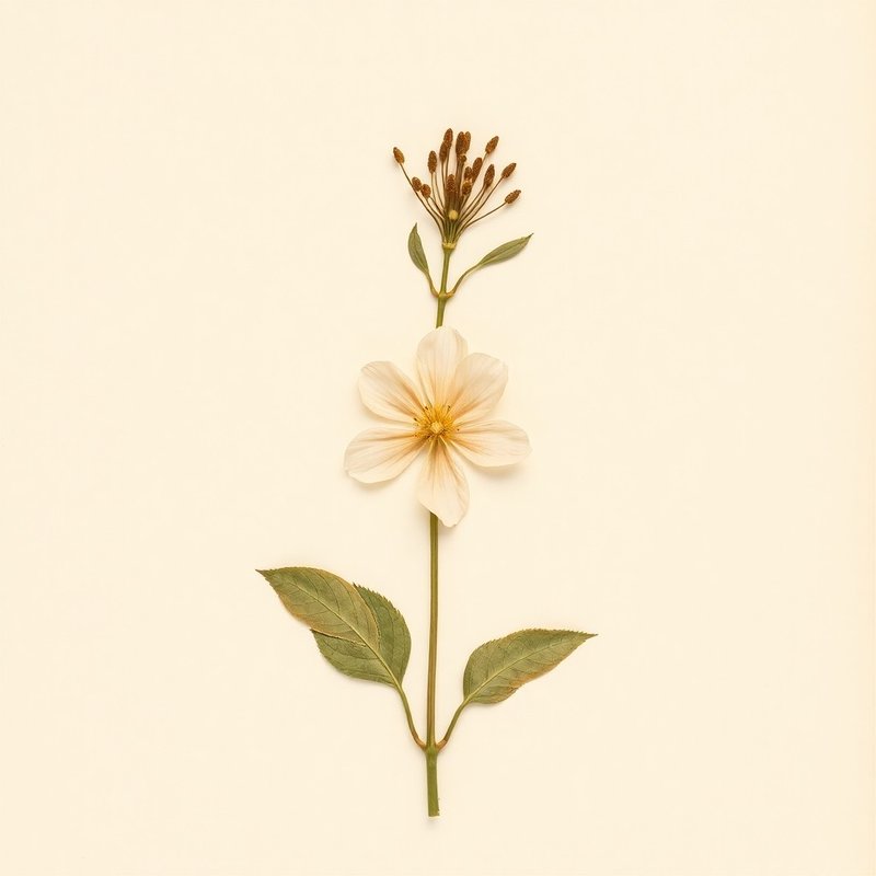 Datura quercifolia (Datura quercifolia) — botanical photograph