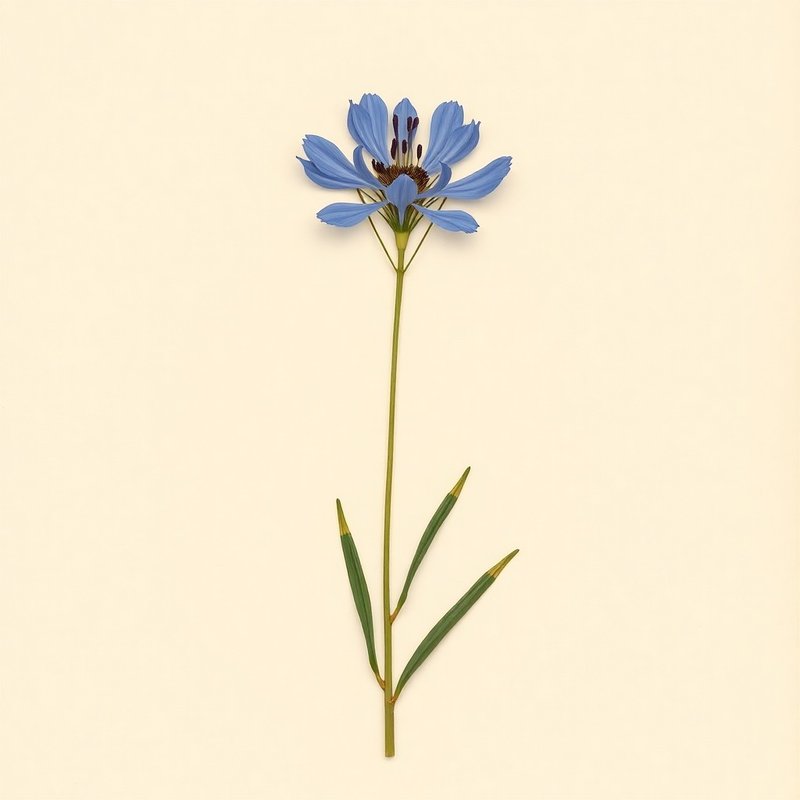 Blue Flax Lily