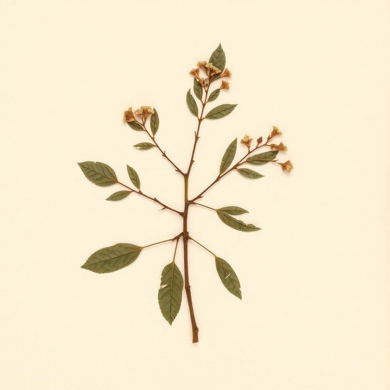 Drimys winteri (Winter's bark) — botanical photograph