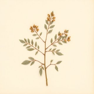 Elaeagnus macrophylla (Elaeagnus macrophylla) — botanical photograph
