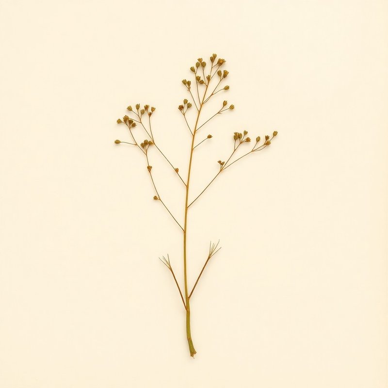 Ephedra sinica (Ma Huang) — botanical photograph