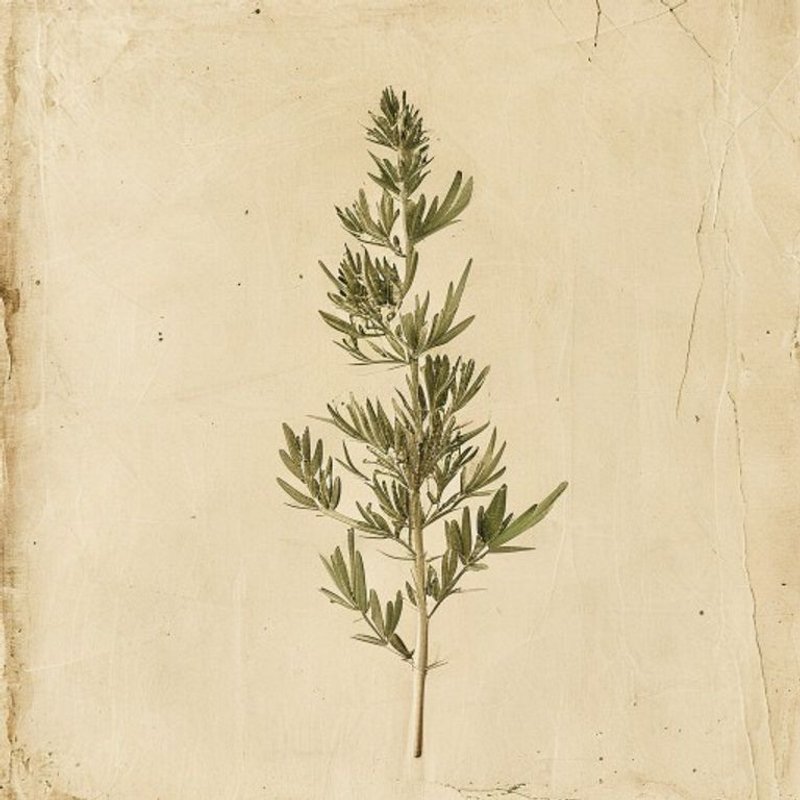 Ephedra viridis (Mormon Tea) — botanical photograph