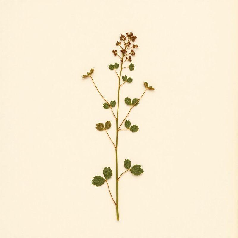 Epimedium grandiflorum (Barrenwort) — botanical photograph