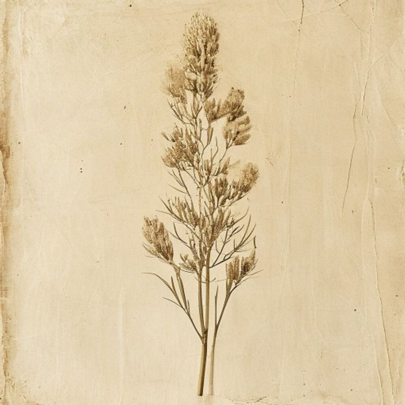 Eremurus spectabilis (Eremurus spectabilis) — botanical photograph