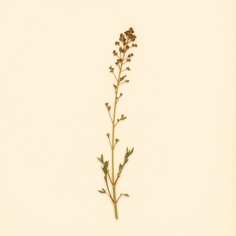Eruca vesicaria sativa (Rocket) — botanical photograph