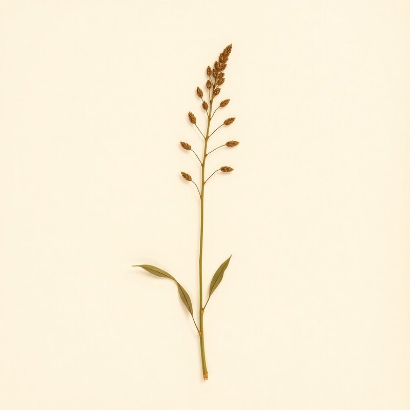 Erythrina herbacea (Cardinal Spear) — botanical photograph