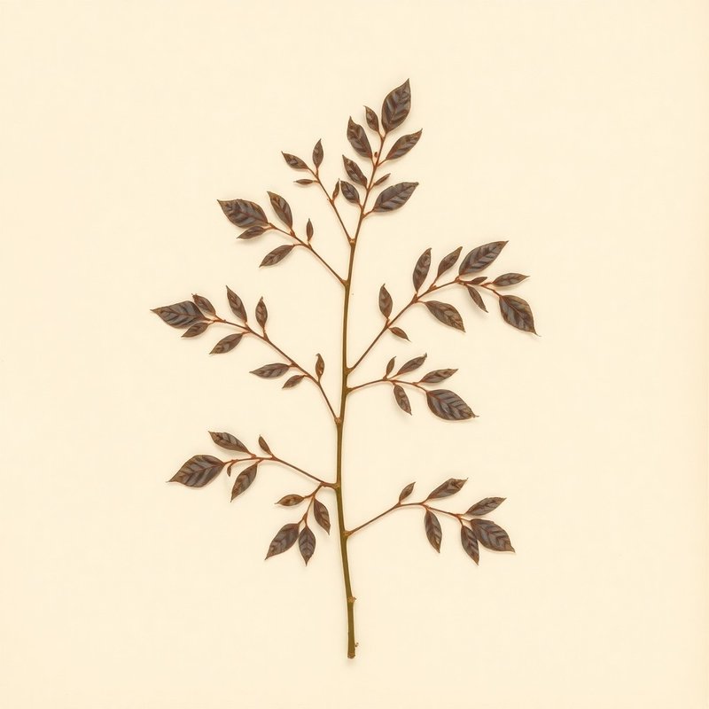 Euonymus atropurpureus (Wahoo- Indian Arrow Wood - Burning Bush) — botanical photograph
