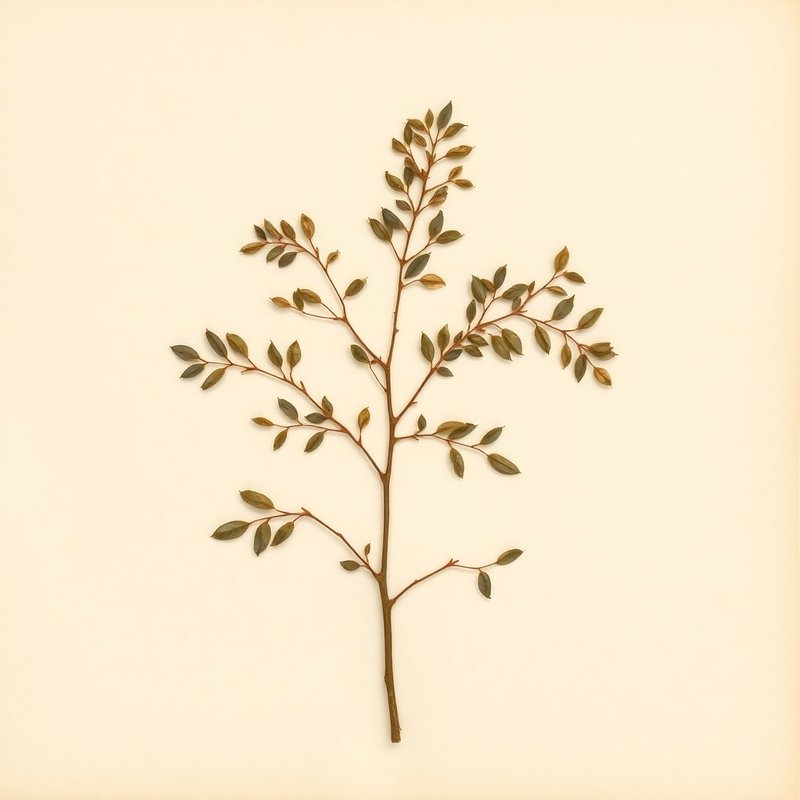 Euonymus japonicus (Japanese Spindle Tree) — botanical photograph