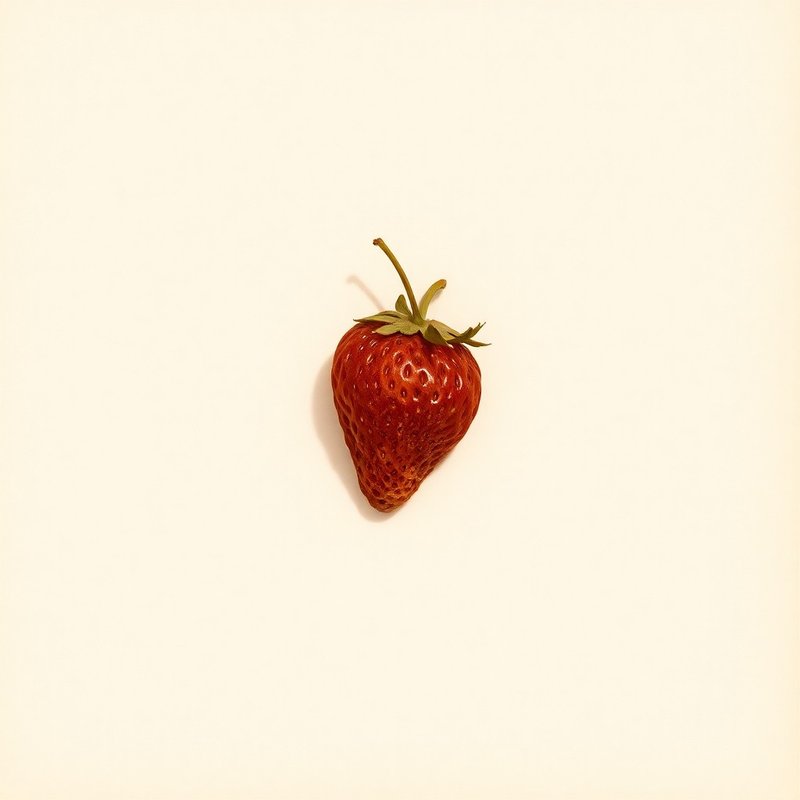 Fragaria × ananassa (Strawberry) — botanical photograph