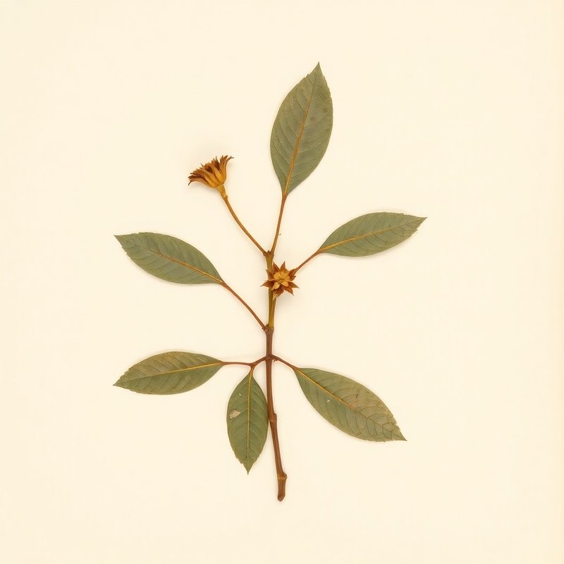 Frangula californica (California coffeeberry) — botanical photograph