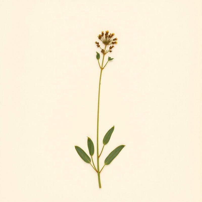 Frasera speciosa (Green Gentian) — botanical photograph