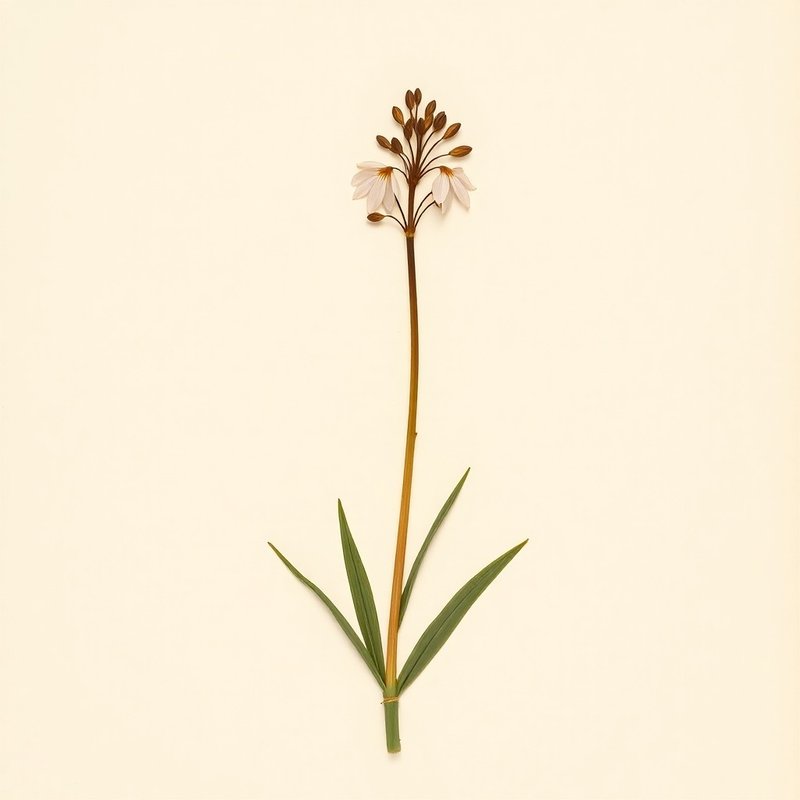 Fritillaria cirrhosa (Chuan Bei Mu) — botanical photograph