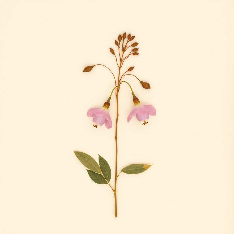 Fuchsia colensoi (Fuchsia colensoi) — botanical photograph