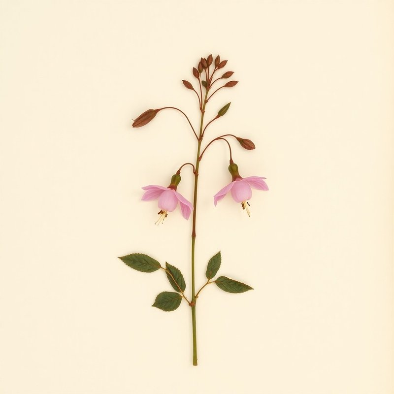 Fuchsia denticulata (Fuchsia denticulata) — botanical photograph
