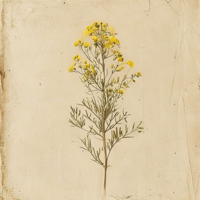 Gagea lutea (Yellow Star Of Bethlehem) — botanical photograph