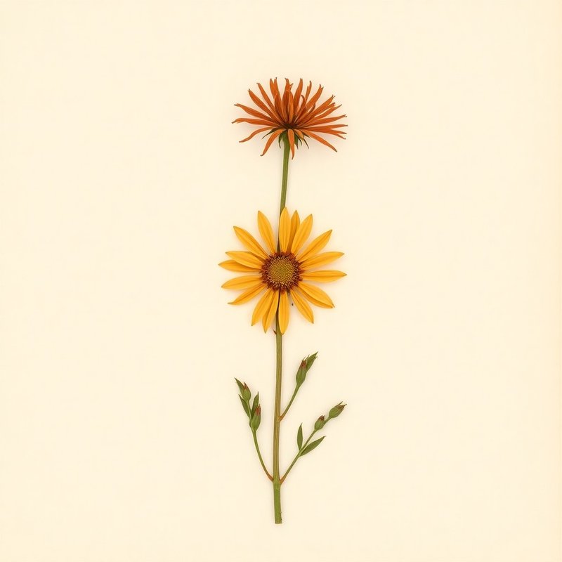 Gaillardia pinnatifida (Blanket Flower) — botanical photograph