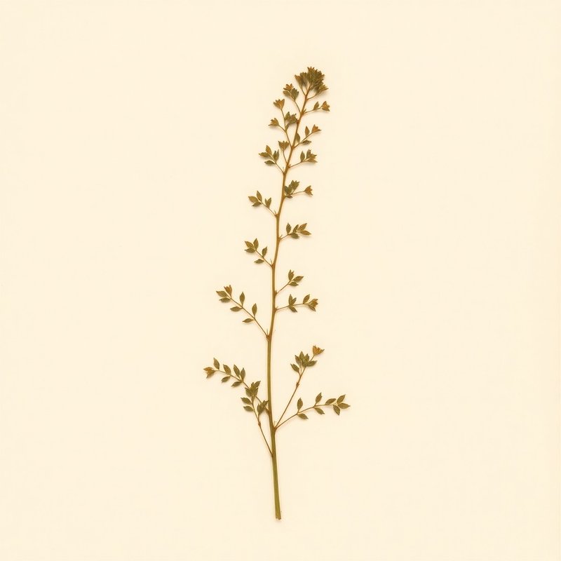 Galium spurium (False Cleavers) — botanical photograph
