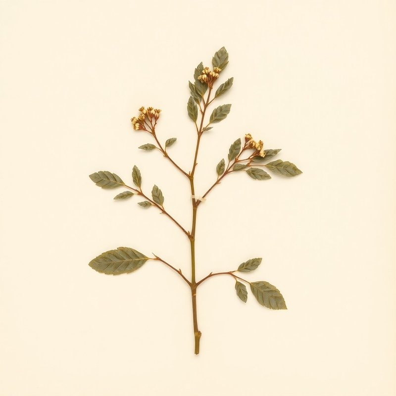 Gaultheria antipoda (Snowberry) — botanical photograph