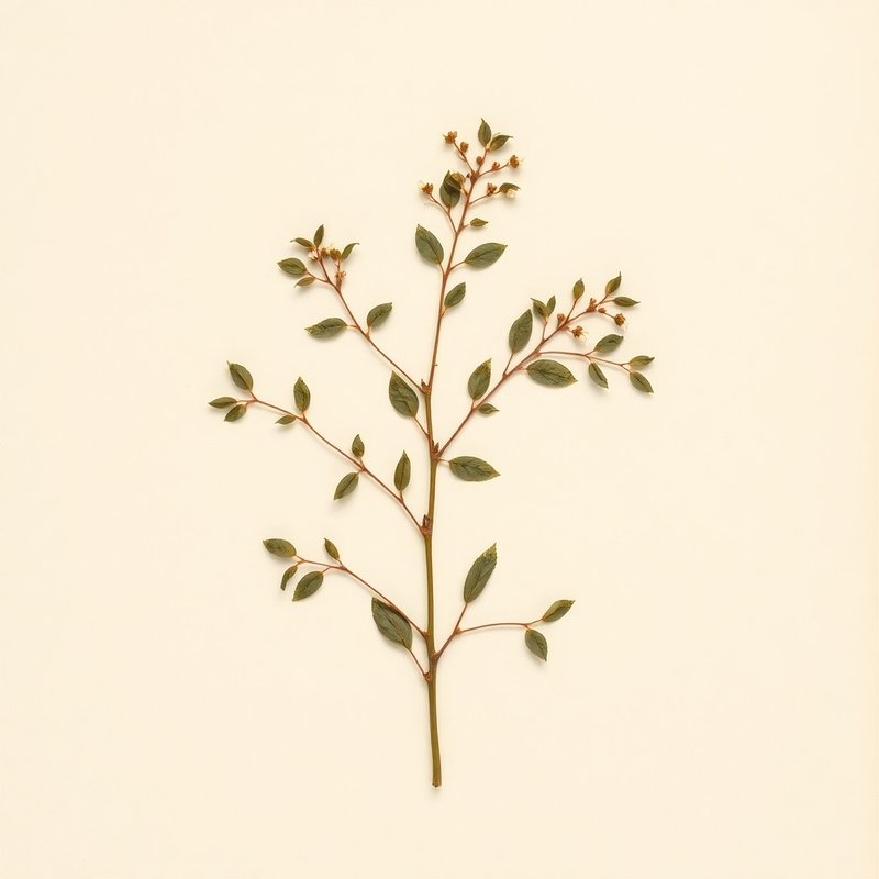 Gaultheria japonica (Creeping Snowberry) — botanical photograph