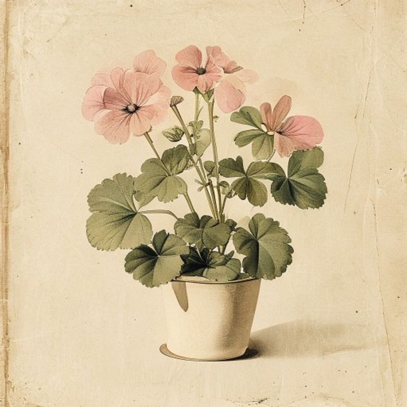 Geranium tuberosum (Geranium tuberosum) — botanical photograph