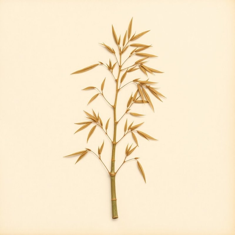 Gigantochloa apus (Watho Tabashir Bamboo) — botanical photograph