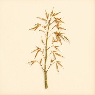 Gigantochloa verticillata (Whorled bamboo) — botanical photograph