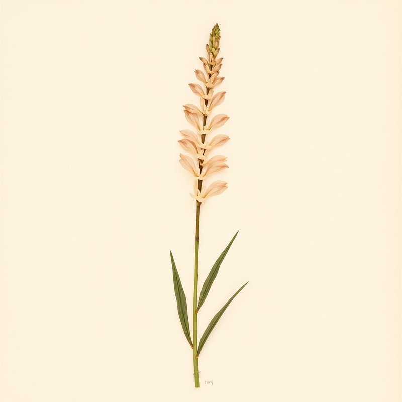 Gladiolus permeabilis edulis (Gladiolus permeabilis edulis) — botanical photograph