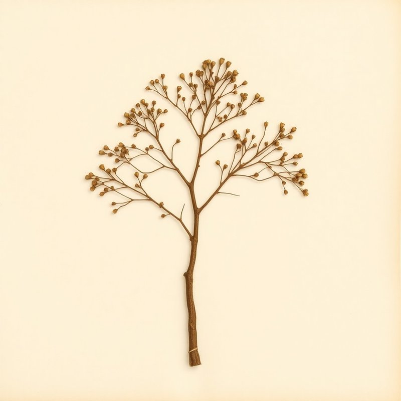 Gymnocladus chinensis (Soap Tree) — botanical photograph