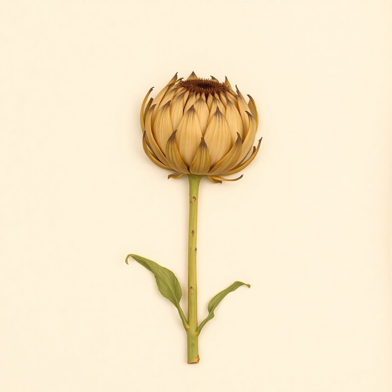 Helianthus tuberosus (Jerusalem artichoke) — botanical photograph