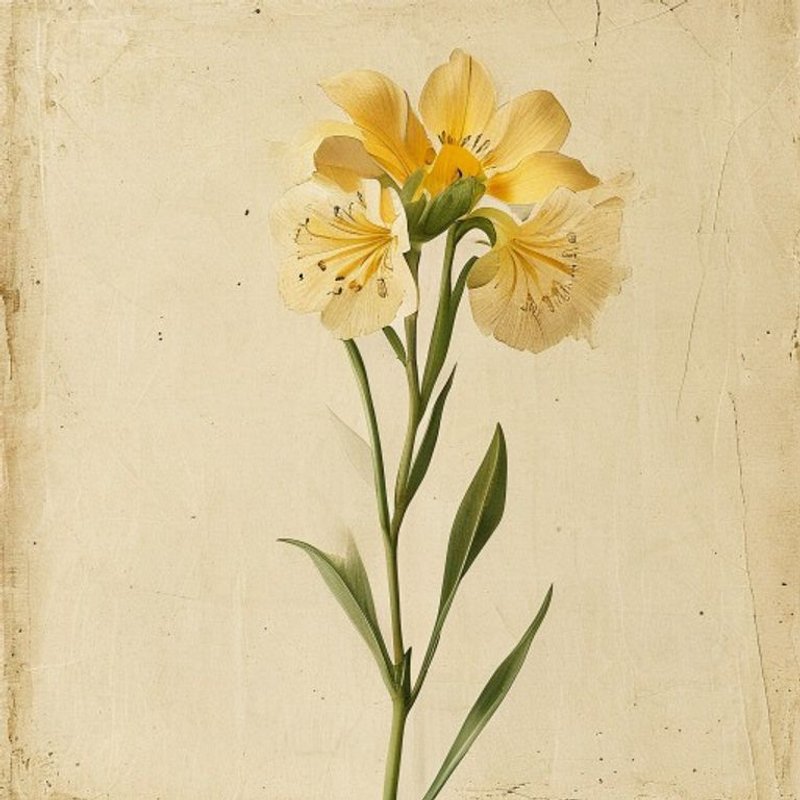Hemerocallis citrina (Citron daylily) — botanical photograph
