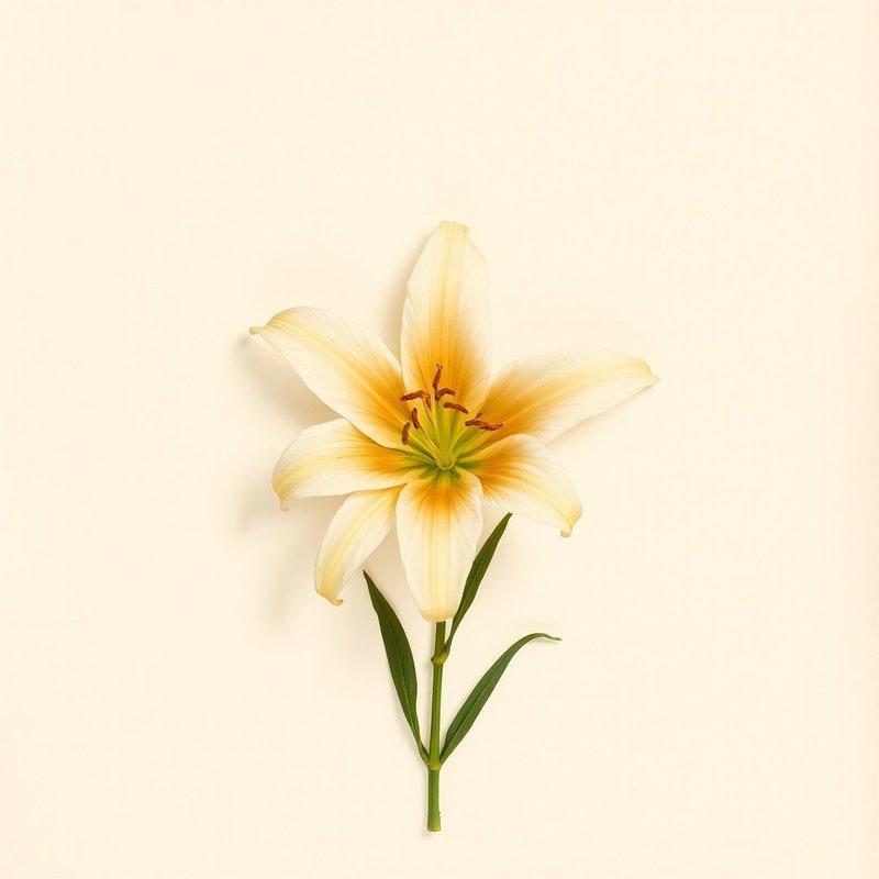 Hemerocallis littorea (Coastal Day Lily) — botanical photograph