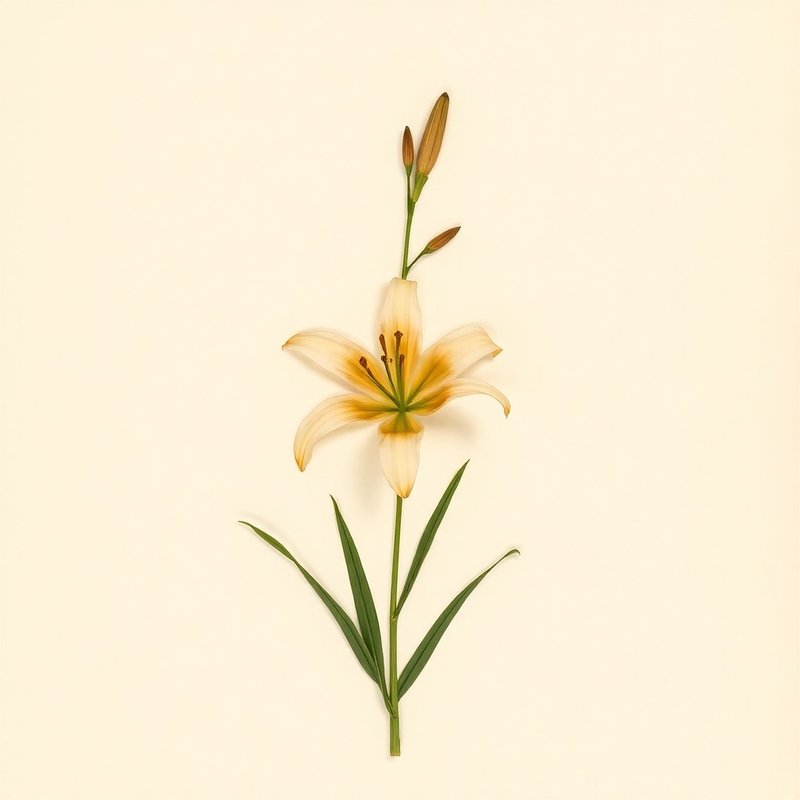 Hemerocallis minor (Grassleaf Day Lily) — botanical photograph