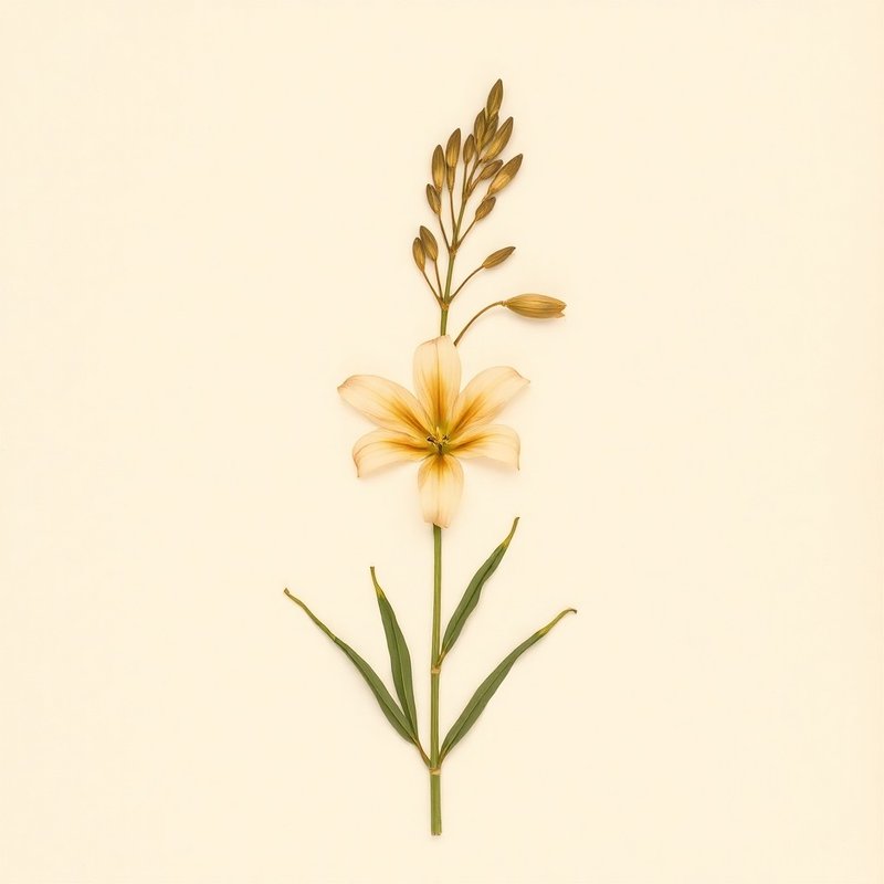 Hemerocallis pedicellata