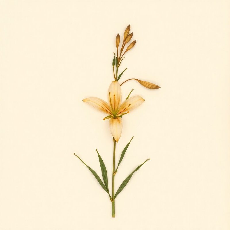 Hemerocallis thunbergii (Hemerocallis thunbergii) — botanical photograph