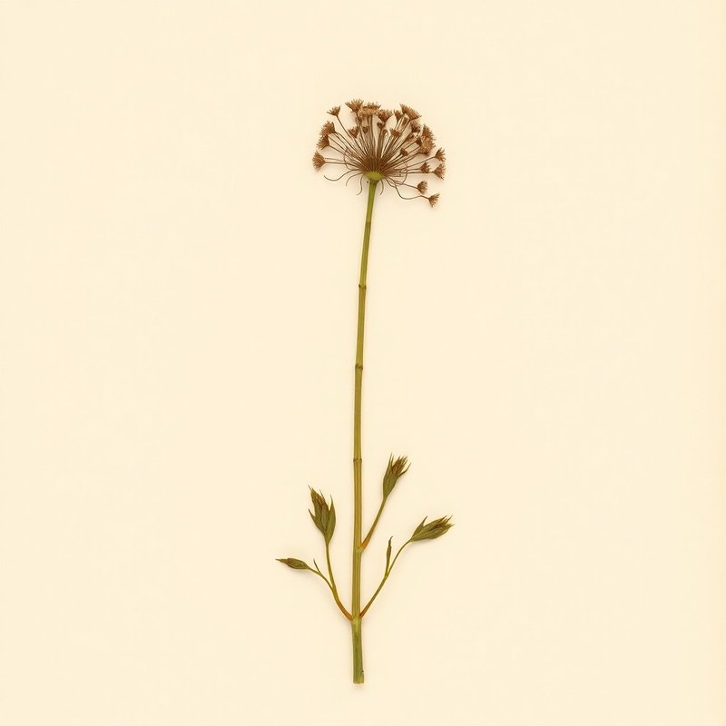 Heracleum sphondylium (Cow Parsnip) — botanical photograph