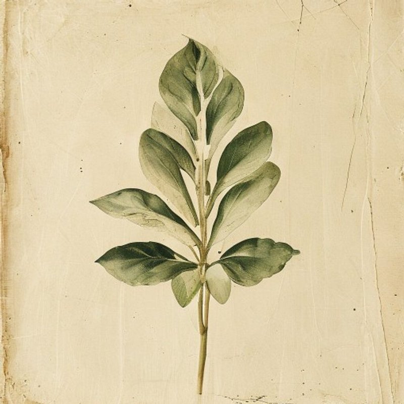 Hosta longipes (Hosta longipes) — botanical photograph