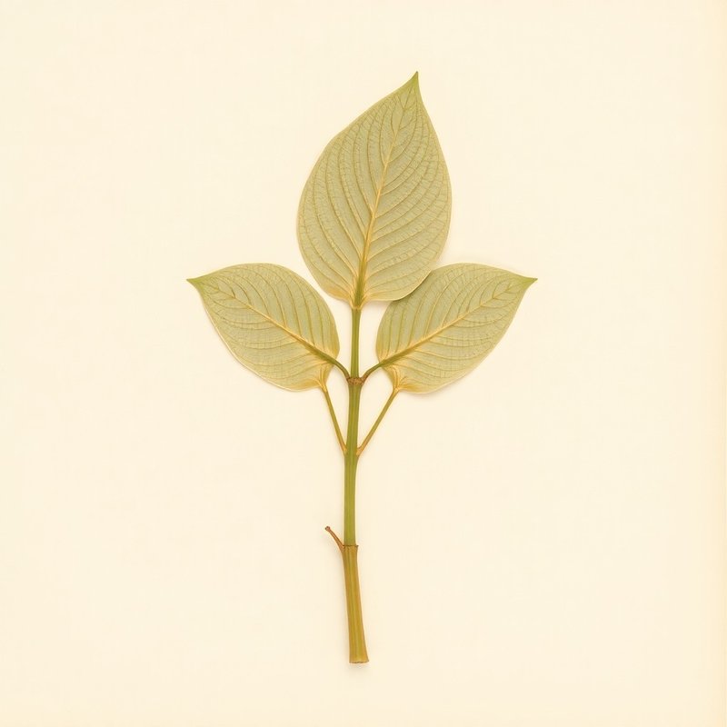 Hosta undulata (Hosta undulata) — botanical photograph