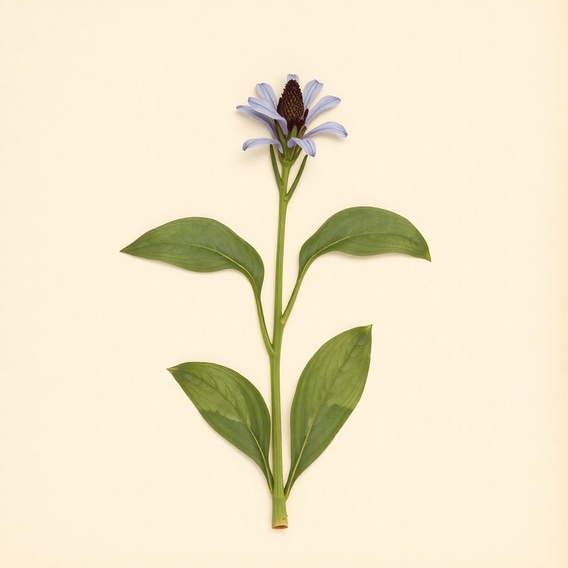 Blue plantain lily