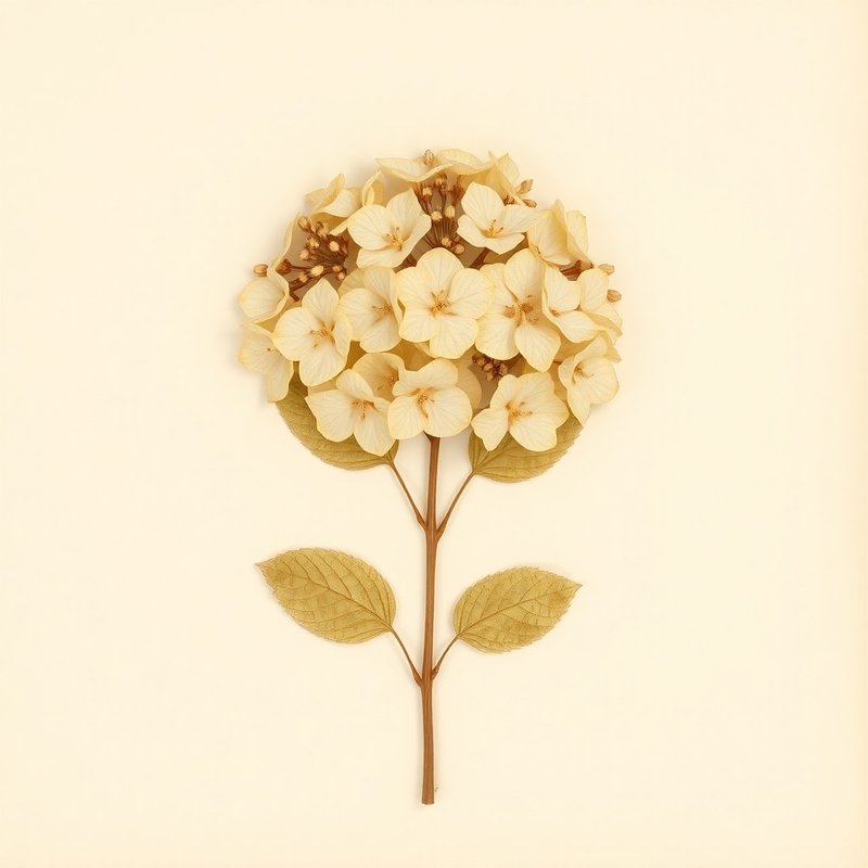 Hydrangea serrata amagiana (Hydrangea serrata amagiana) — botanical photograph