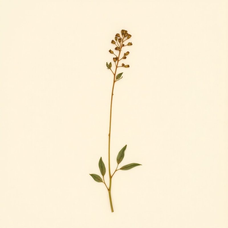 Hypericum erectum (Hypericum erectum) — botanical photograph