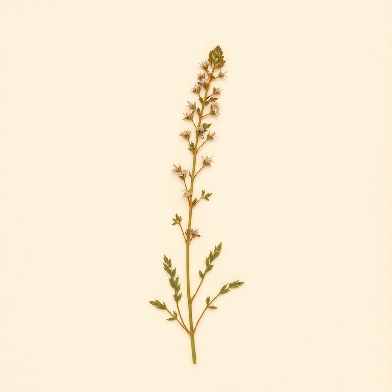 Hyssopus officinalis (Hyssop) — botanical photograph