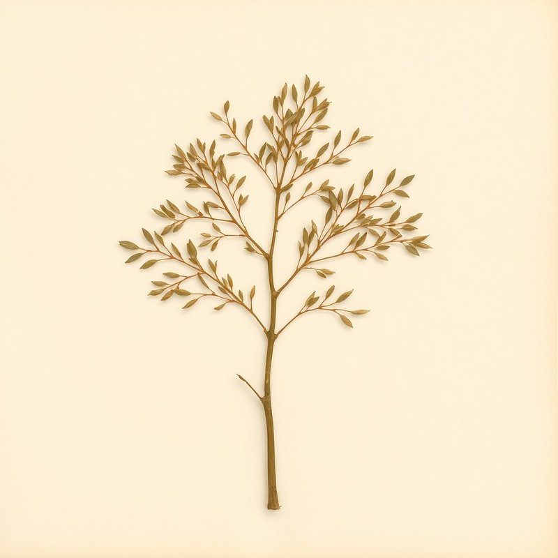 Ilex integra (Mochi Tree) — botanical photograph