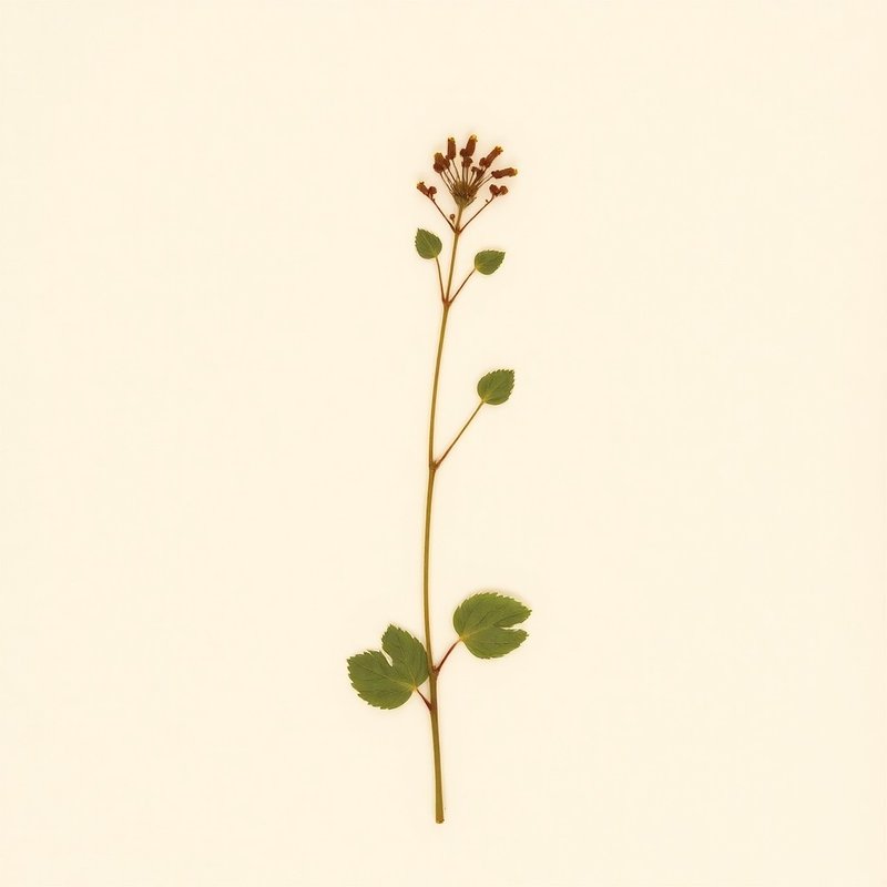 Impatiens pallida (Pale Jewelweed) — botanical photograph