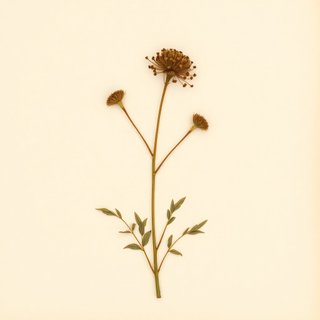 Inula britannica chinensis (Xuan Fu Hua) — botanical photograph