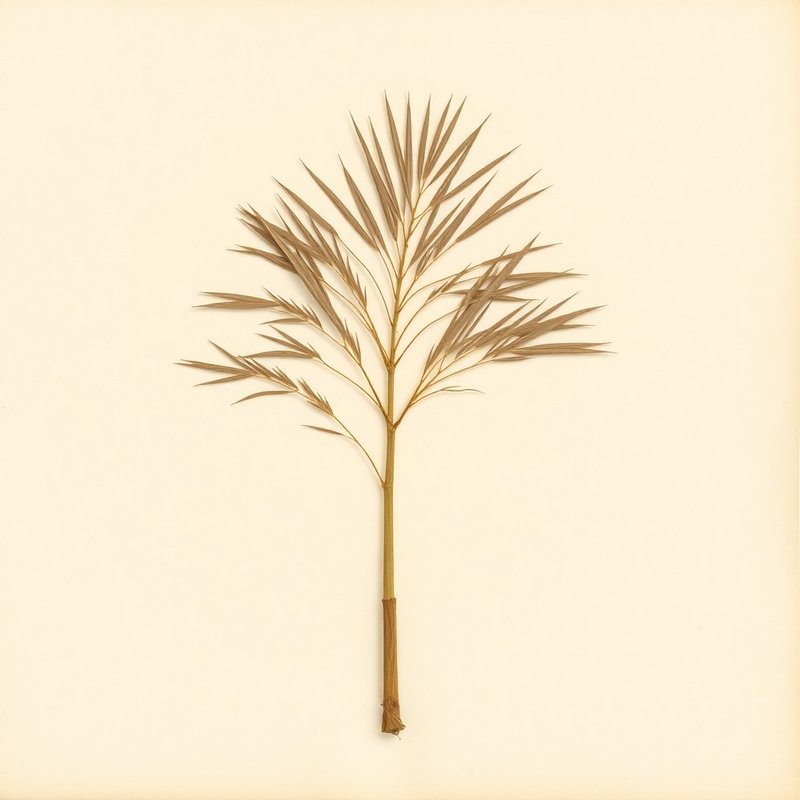 Jubaea chilensis (Chilean Wine Palm) — botanical photograph