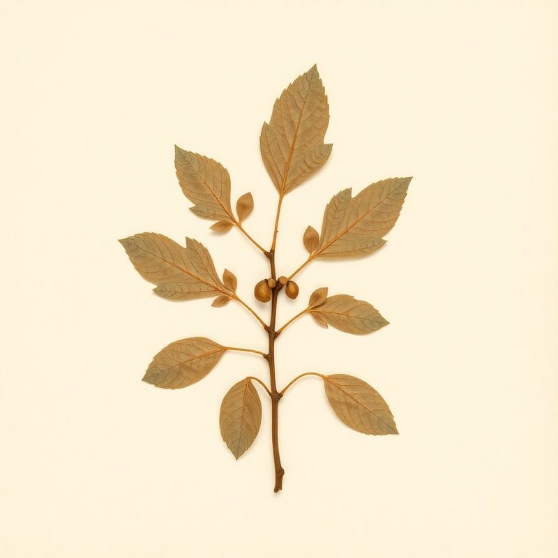 Juglans ailanthifolia cordiformis (Heartseed Walnut) — botanical photograph