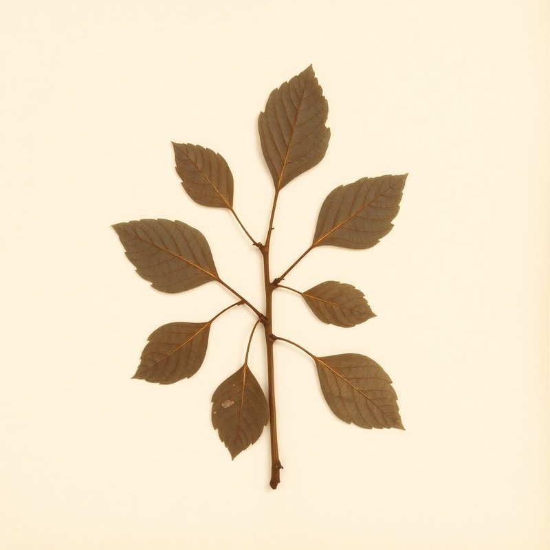 Juglans hindsii (Hind's Black Walnut) — botanical photograph