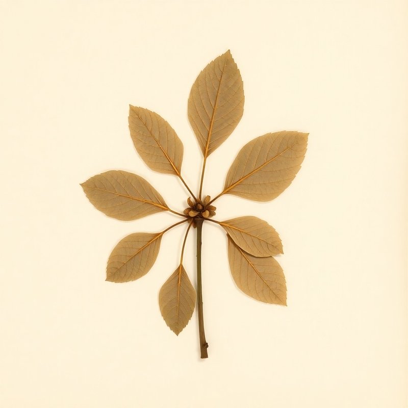 Juglans major (Arizona Walnut) — botanical photograph
