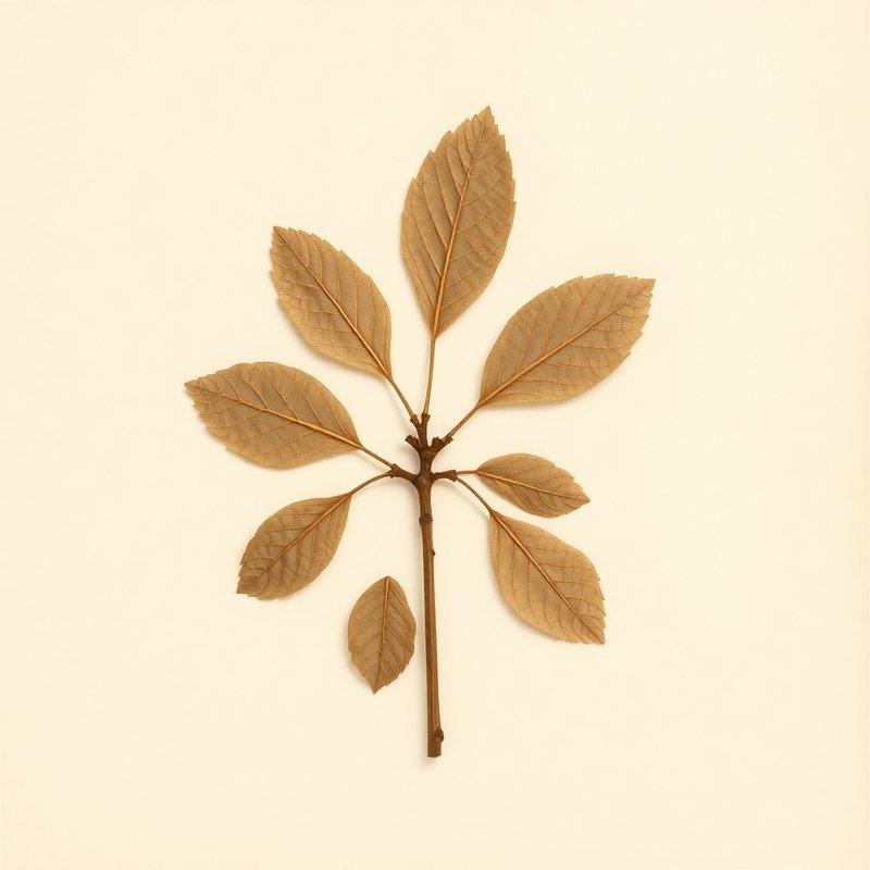 Juglans regia (English walnut) — botanical photograph