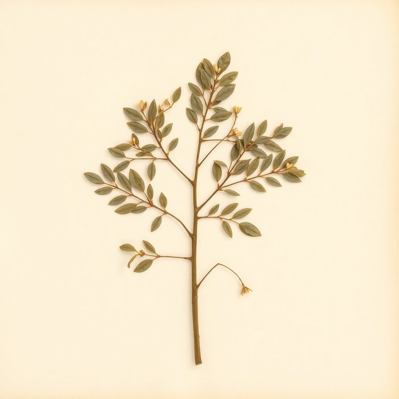 Laurus nobilis (Bay tree) — botanical photograph